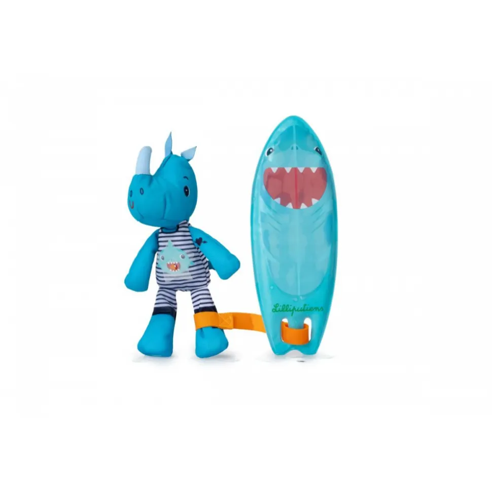 Jouet de bain marius le surfeur magique