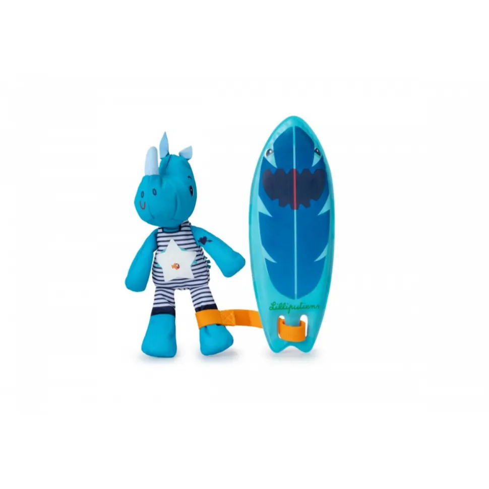 Jouet de bain marius le surfeur magique