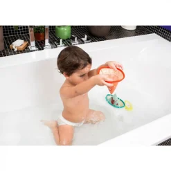 Jouet de bain petits bateaux flottants
