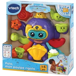 Jouet de bain polo mon poulpe rigolo