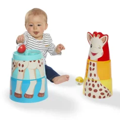 Jouet d'éveil bébé la tour géante de sophie la girafe