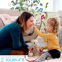 Jouet d'éveil bébé peluche touch & music sophie la girafe