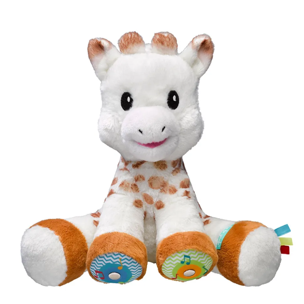 Jouet d'éveil bébé peluche touch & music sophie la girafe