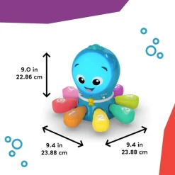Jouet d'éveil et d'apprentissage 4-en-1, 3 mois à 5 ans