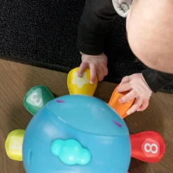 Jouet d'éveil et d'apprentissage 4-en-1, 3 mois à 5 ans