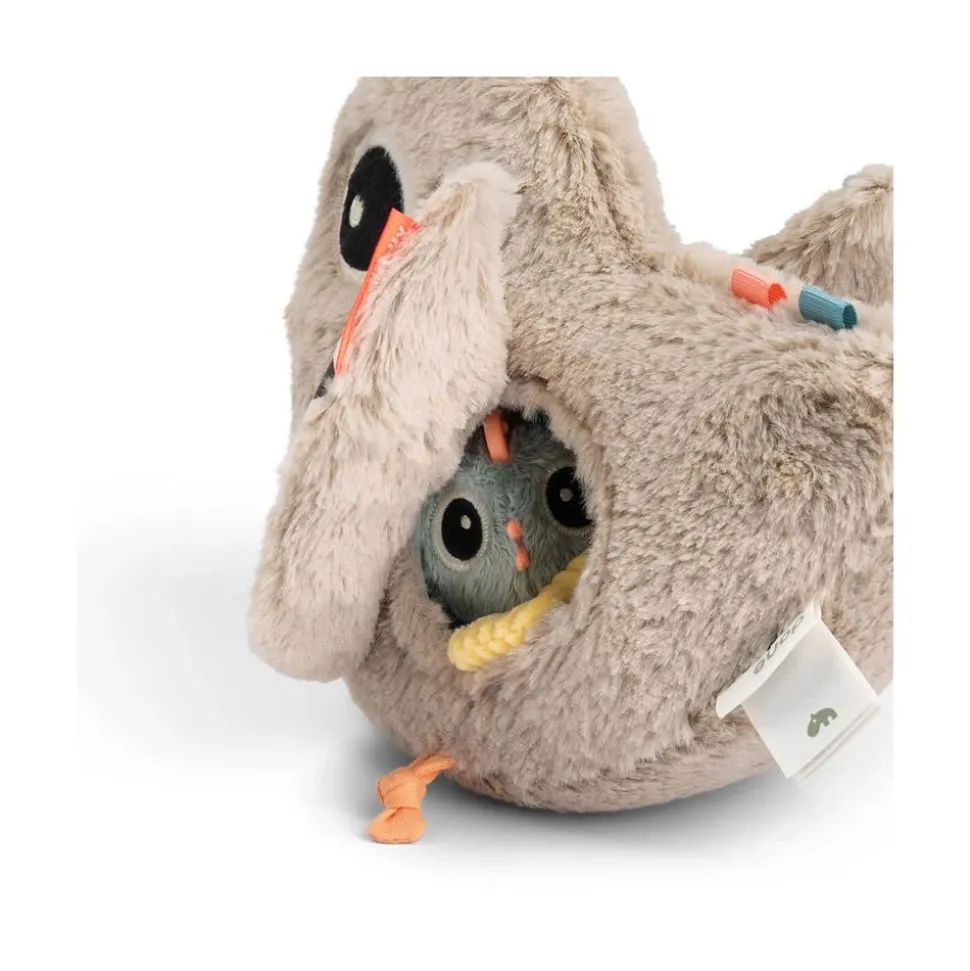Jouet d'éveil hide&seek clucky sable