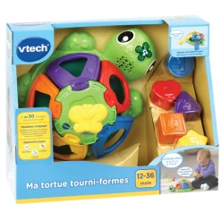 Jouet d'éveil ma tortue tourni-formes
