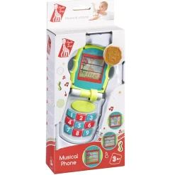 Jouet d'éveil musical'phone sophie la girafe