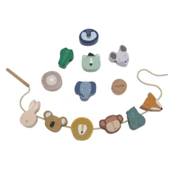 Jouet d'éveil perles en bois all animals
