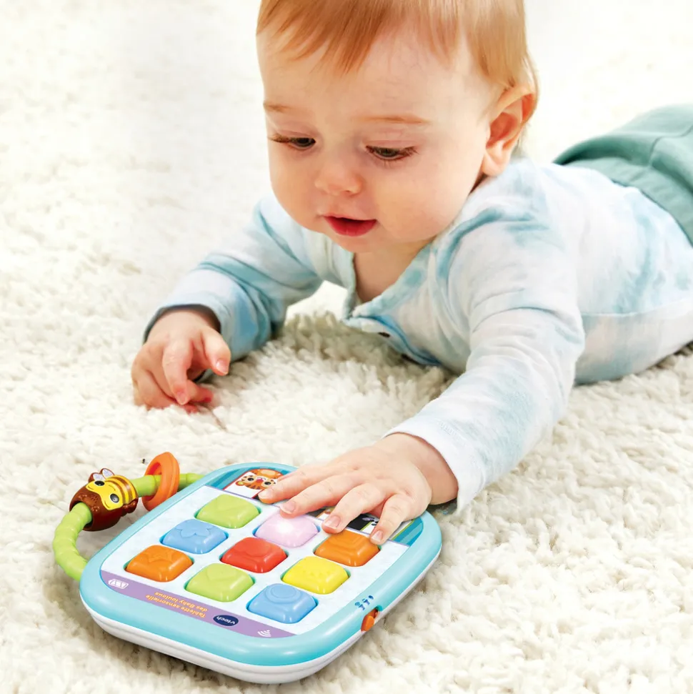 Jouet d'éveil sensoriel tablette des baby loulous