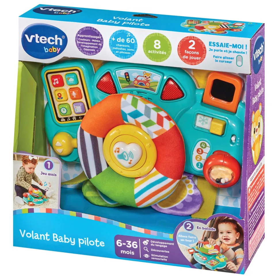 Jouet d'éveil volant baby pilote