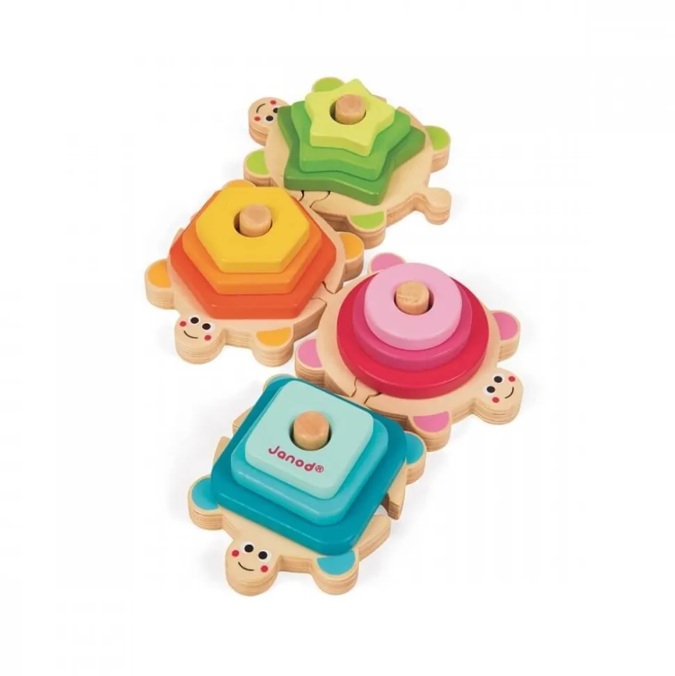 Jouet empilable tortues i wood