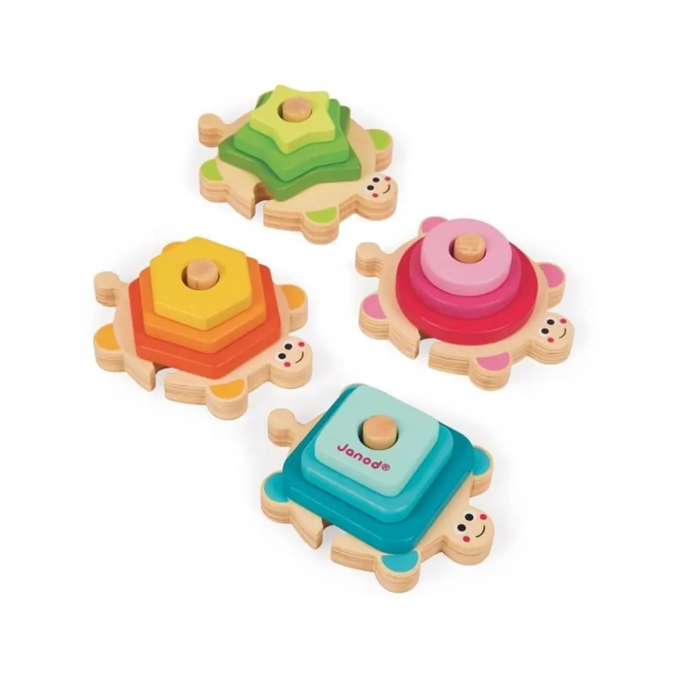 Jouet empilable tortues i wood