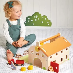 Jouet en bois ma première ferme