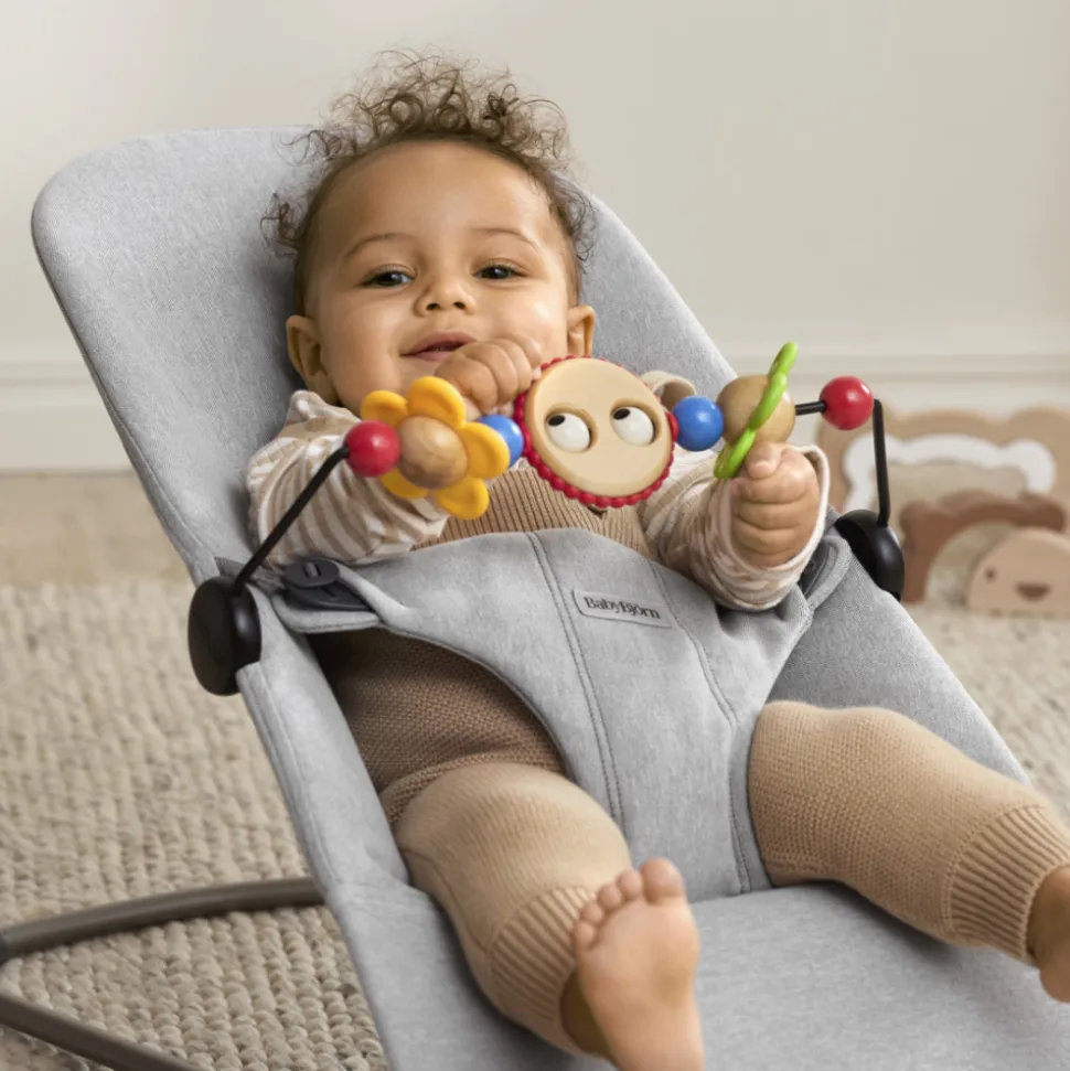 Jouet en bois pour transat babybjorn