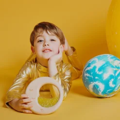 Jouet en bois sensoriel lune