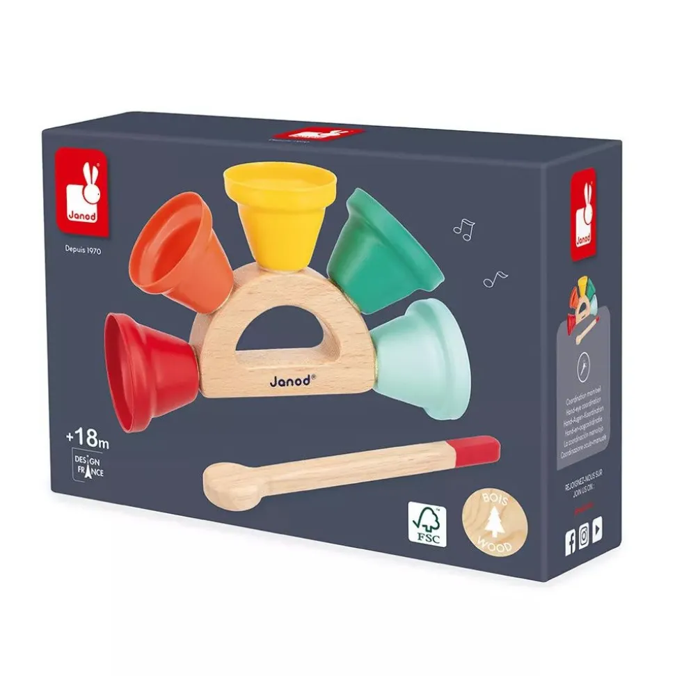 Jouet musical clochettes gioia
