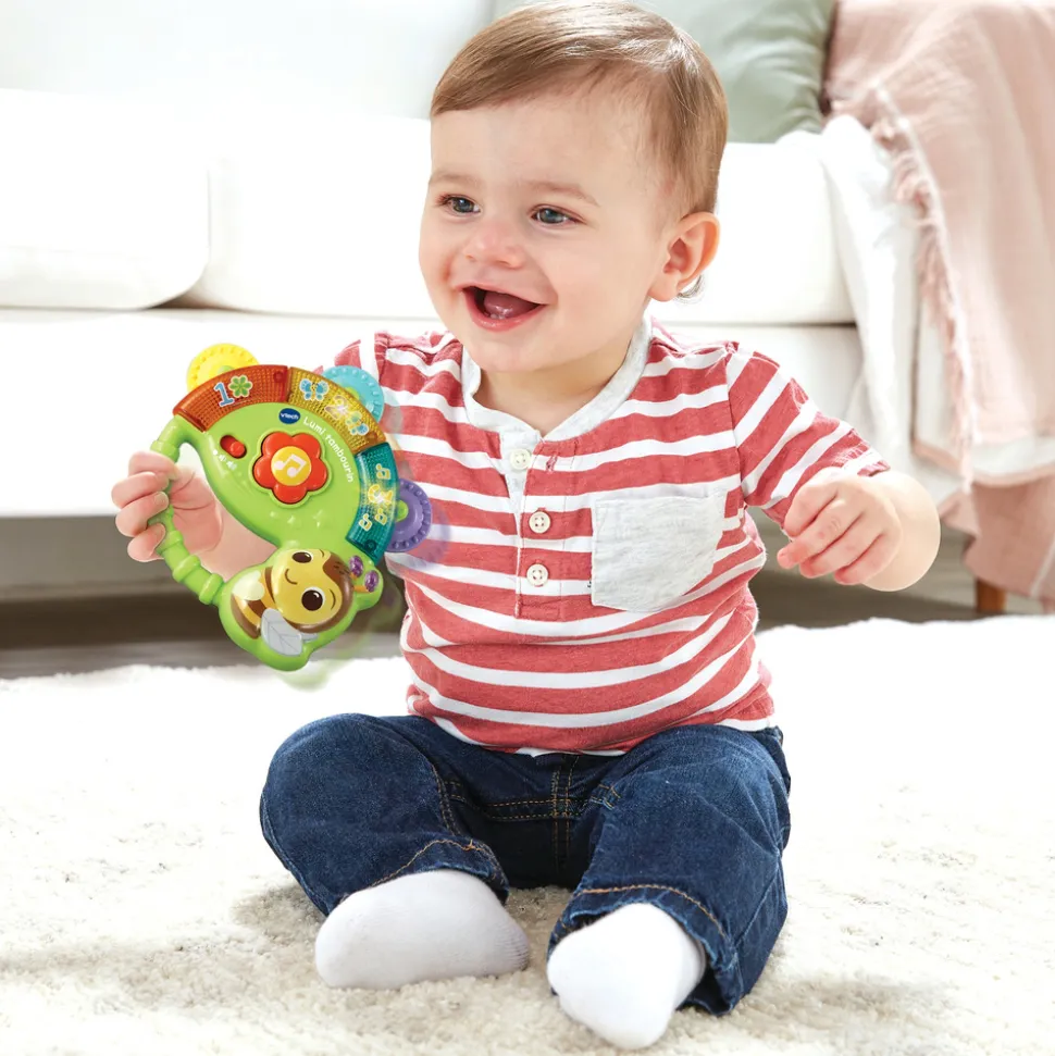 Jouet musical lumi tambourin