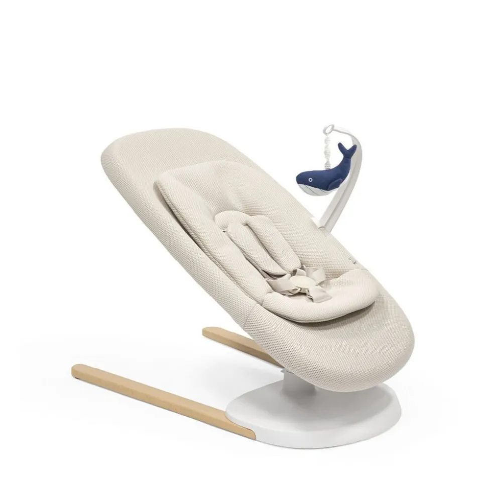 Jouet pour transat yoga peluche baleine