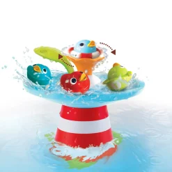 Jouets de bain bébé la course aux canards