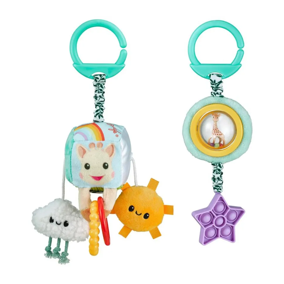 Jouets d'éveil à suspendre sophie la girafe