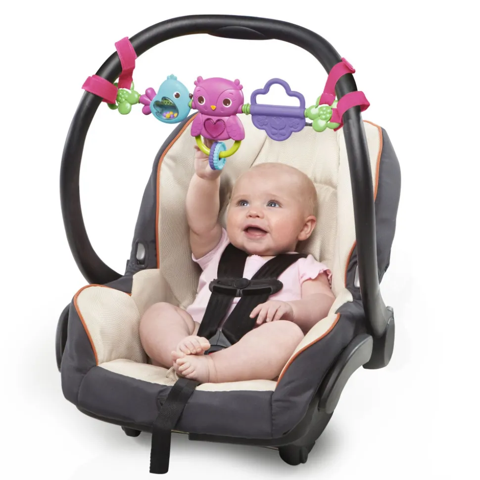 Jouets pour poussette bébé, arche d'activités petits oiseaux