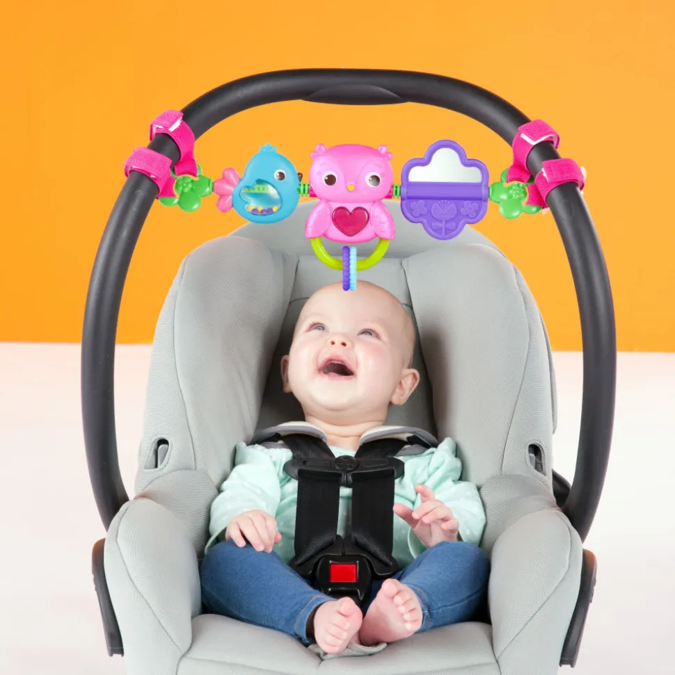 Jouets pour poussette bébé, arche d'activités petits oiseaux