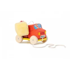 Jouet à tirer camion benne