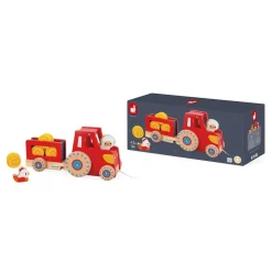 Jouet tracteur à tirer