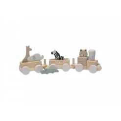 Jouet train en bois jungle jambo