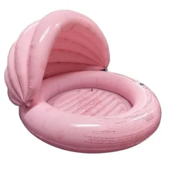 Kids pool - pink - sea pearl - ø 100 cm with canopy
