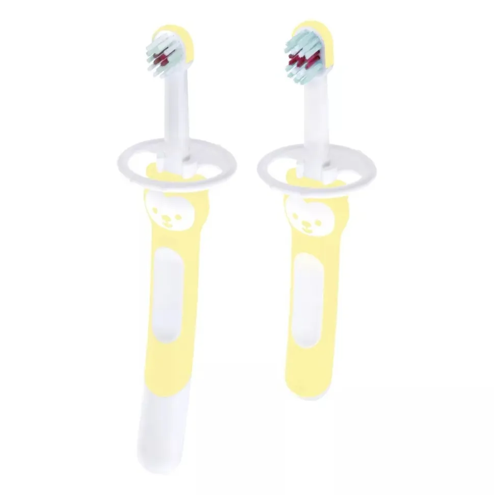 Kit brosses à dents d'apprentissage + brosse premières dents