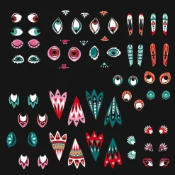 Kit créatif de 6 origamis animaux