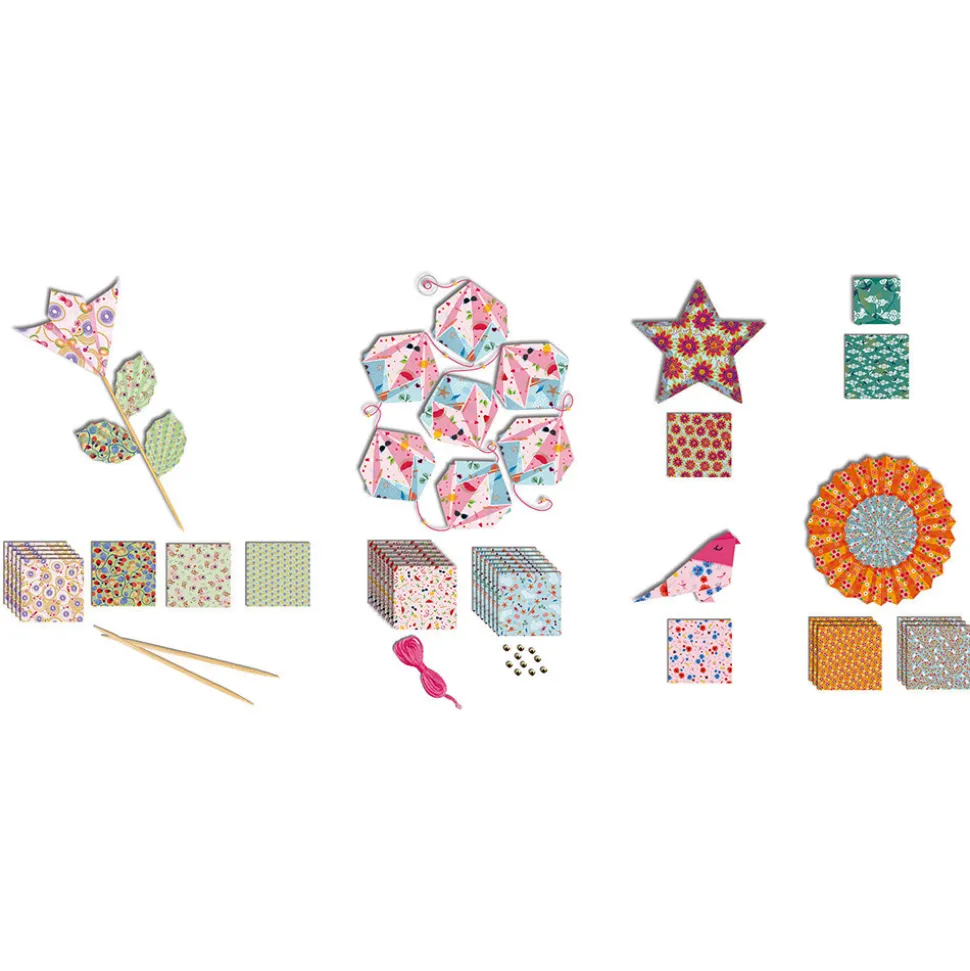 Kit créatif d'origamis jolies décos