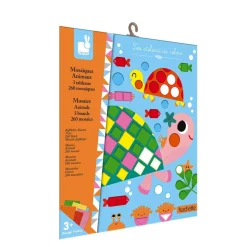 Kit créatif mosaïques 3 tableaux animaux