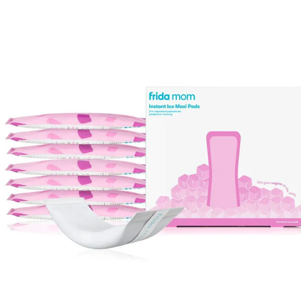 Kit de 8 compresses froides et 2 culottes post-partum jetables