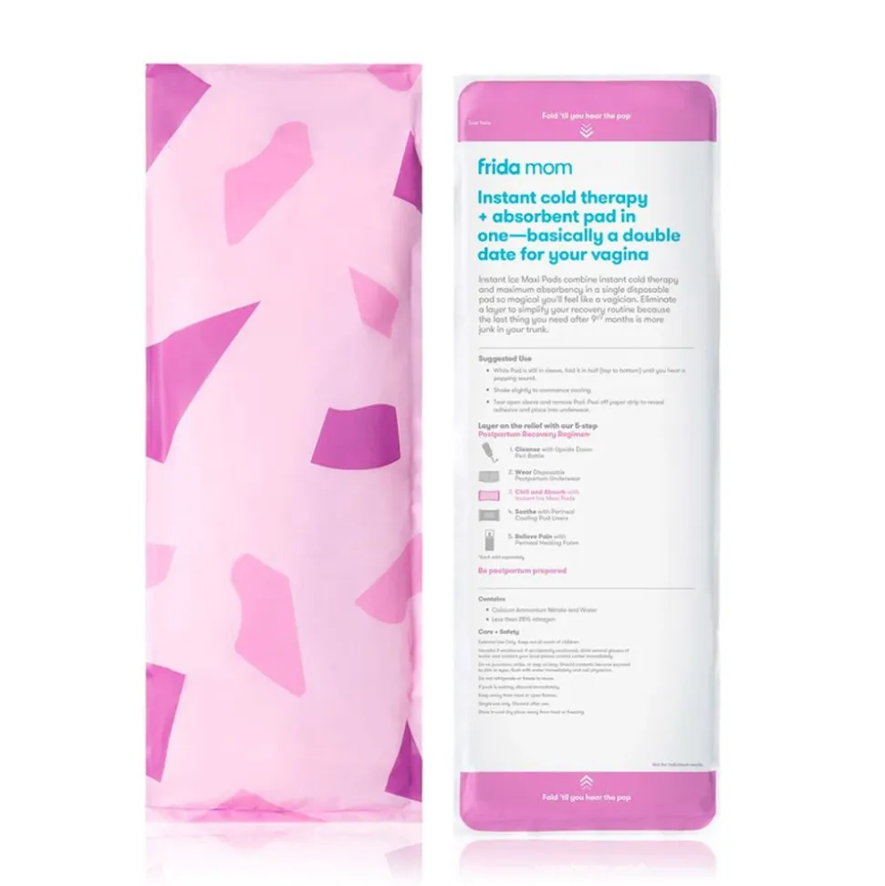 Kit de 8 compresses froides et 2 culottes post-partum jetables