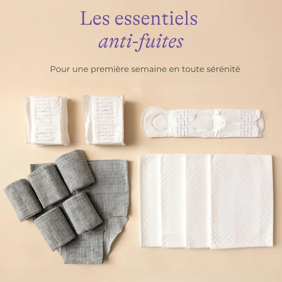 Kit de protection anti-fuites postpartum