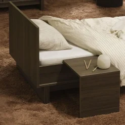 Kit de transformation pour lit junior 70x170cm kyo - walnut