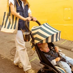 Kit d'été poussette yoyo 3 avec ombrelle, assise pack 6+ et sac tote bag monaco - edition limitée riviera