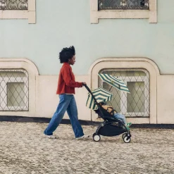 Kit d'été poussette yoyo 3 avec ombrelle, assise pack 6+ et sac tote bag monaco - edition limitée riviera