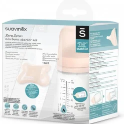 Kit naissance zerø.zerø avec biberon anti-colique 180 ml et sucette symétrique
