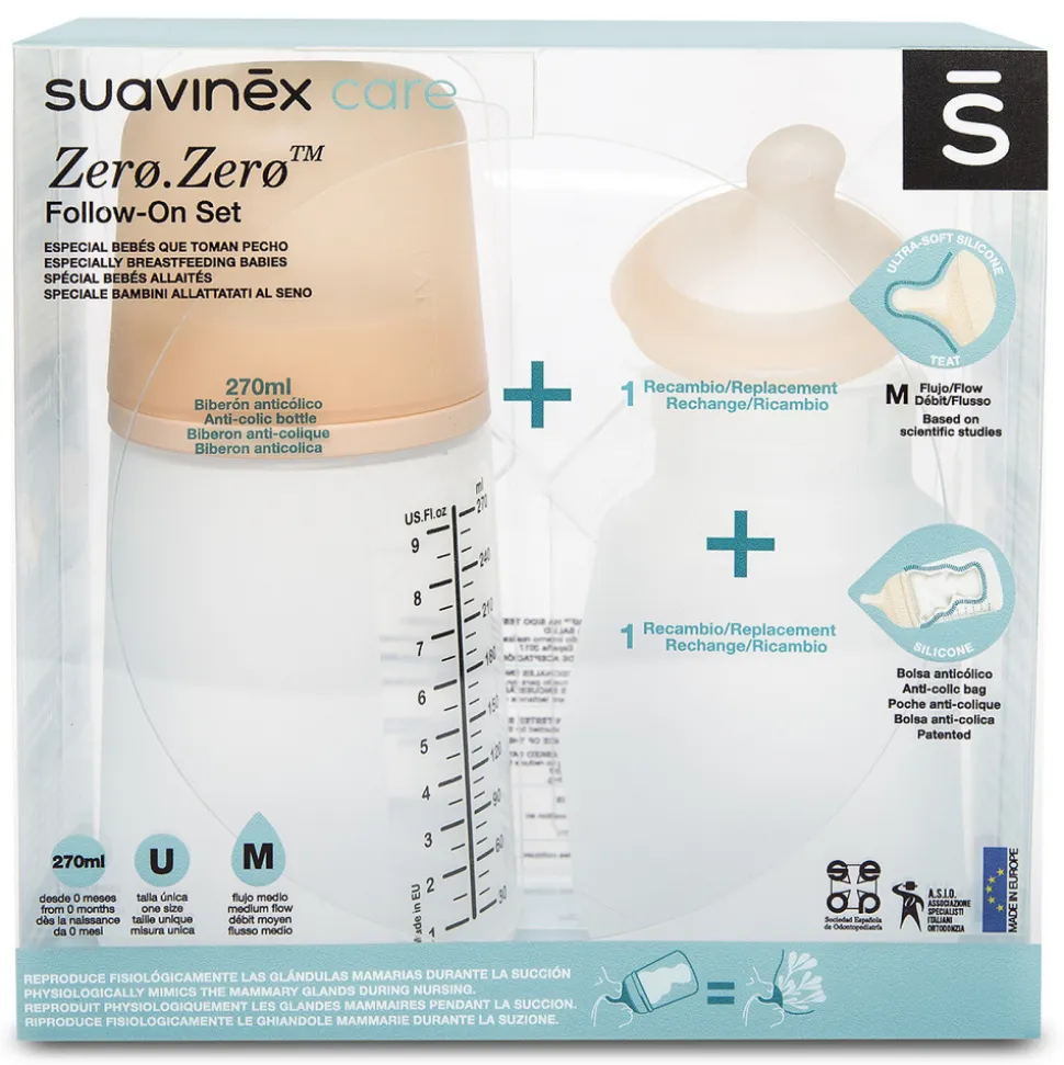 Kit naissance zerø.zerø 270 ml débit moyen