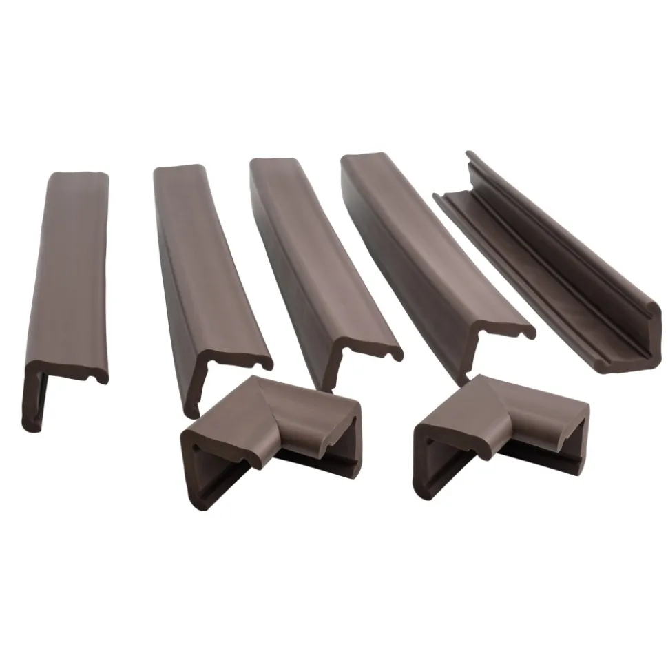 Kit protection cheminée mousse antichoc et coins chocolat