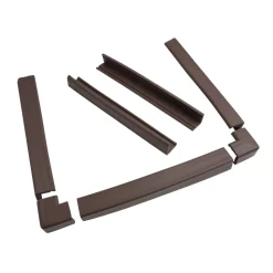 Kit protection cheminée mousse antichoc et coins chocolat