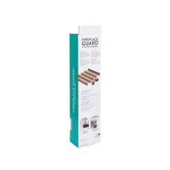 Kit protection cheminée mousse antichoc et coins gris clair