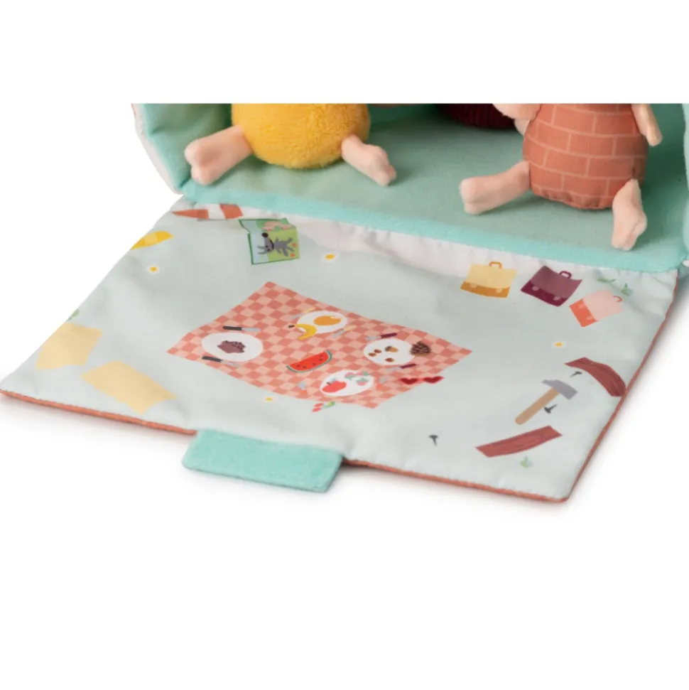 La maison du loup et des 3 petits cochons