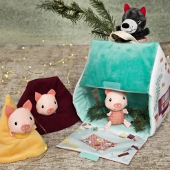 La maison du loup et des 3 petits cochons