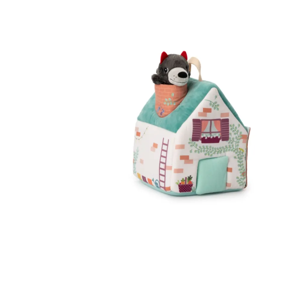 La maison du loup et des 3 petits cochons