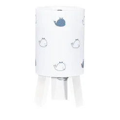 Lampe de chevet moderne blue baleine